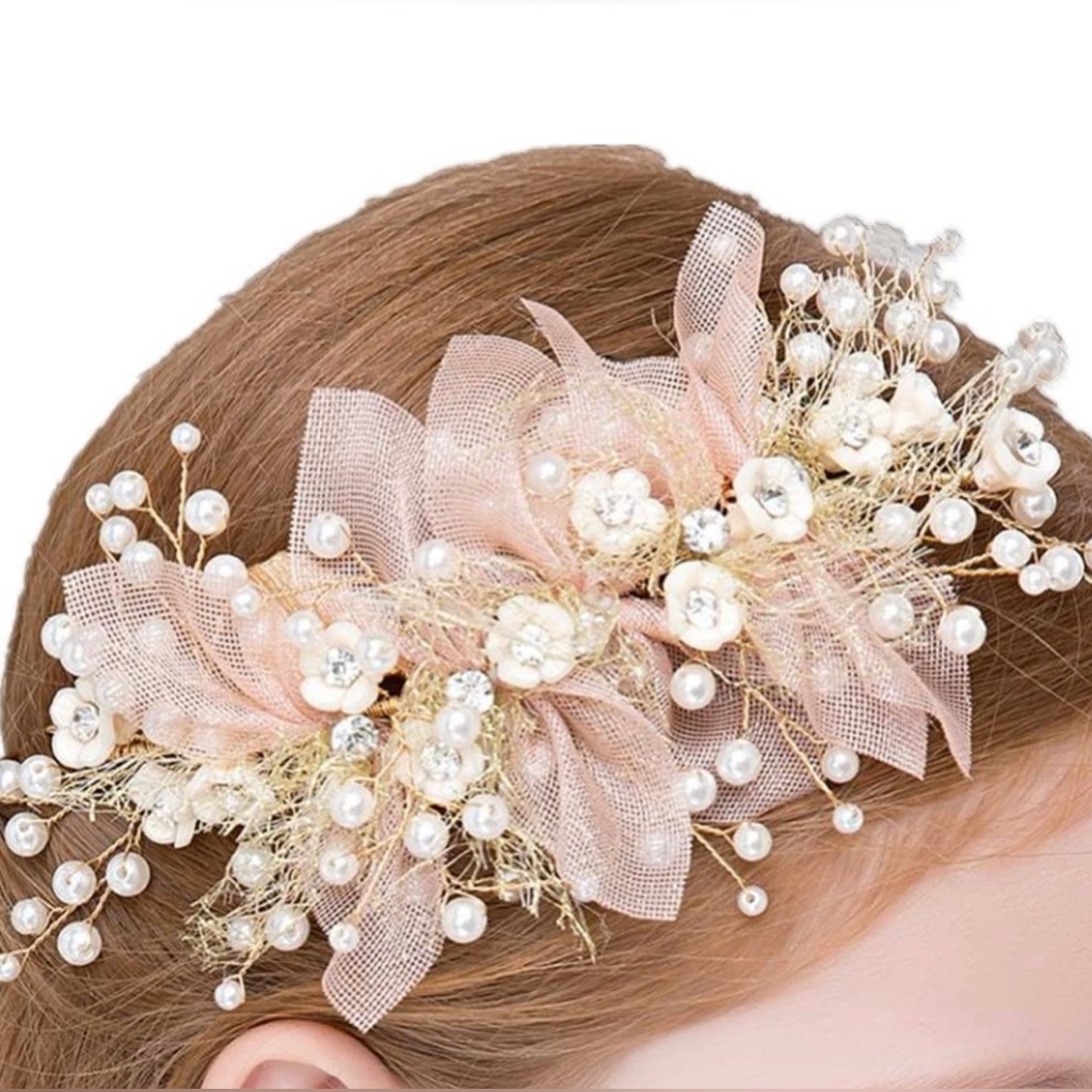 Bocianelli Girls Flower Wreath Headpieces Headband Nwt